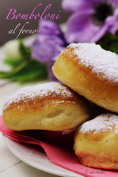 Bomboloni soffici al forno