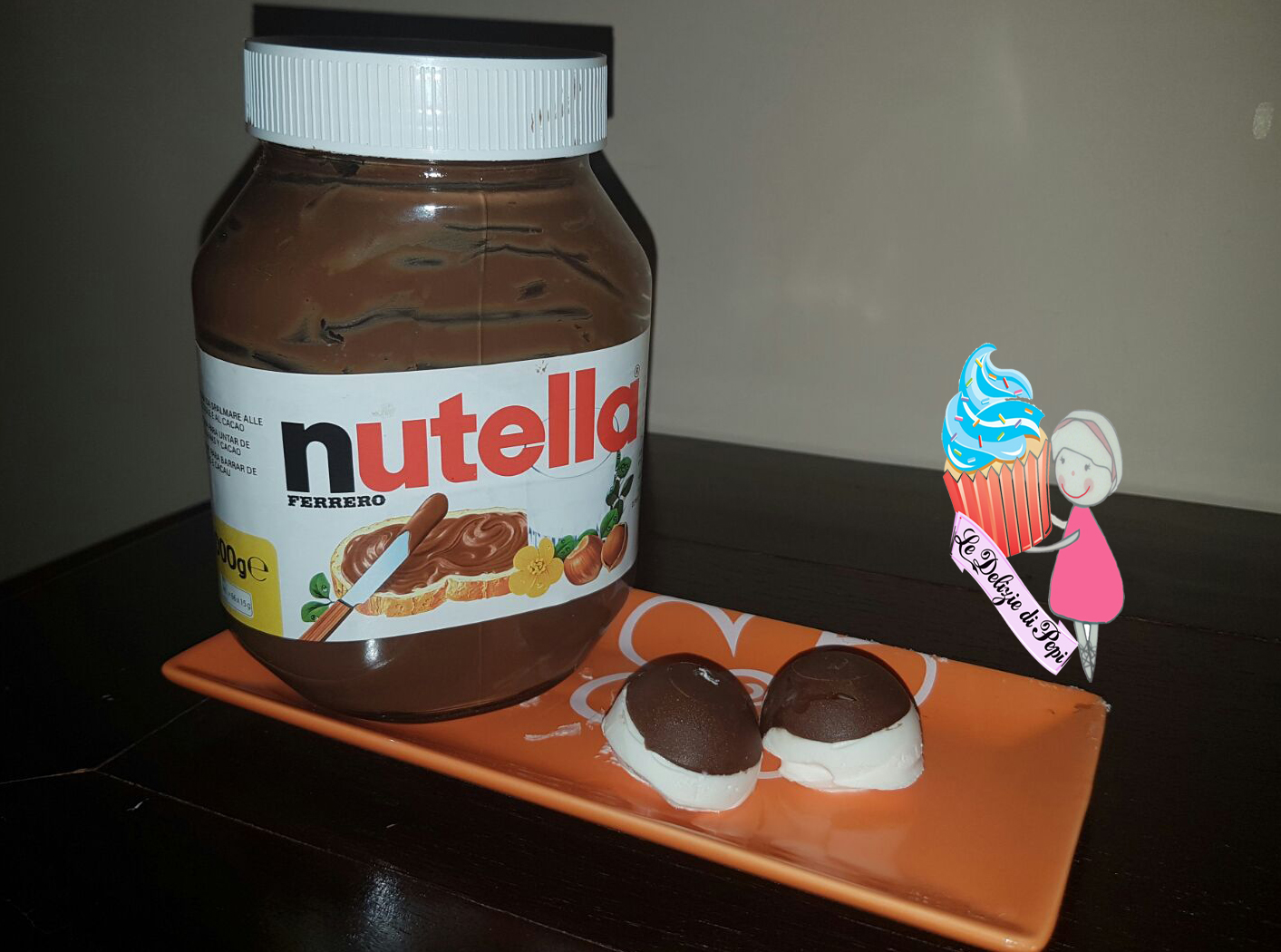 Bon bon alla nutella e panna