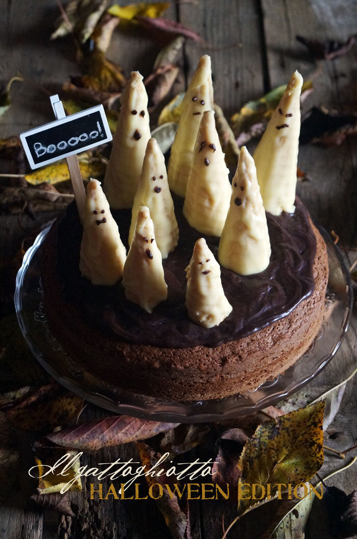 Boooo ghost cake…tremate, i fantasmi stanno arrivando!!!