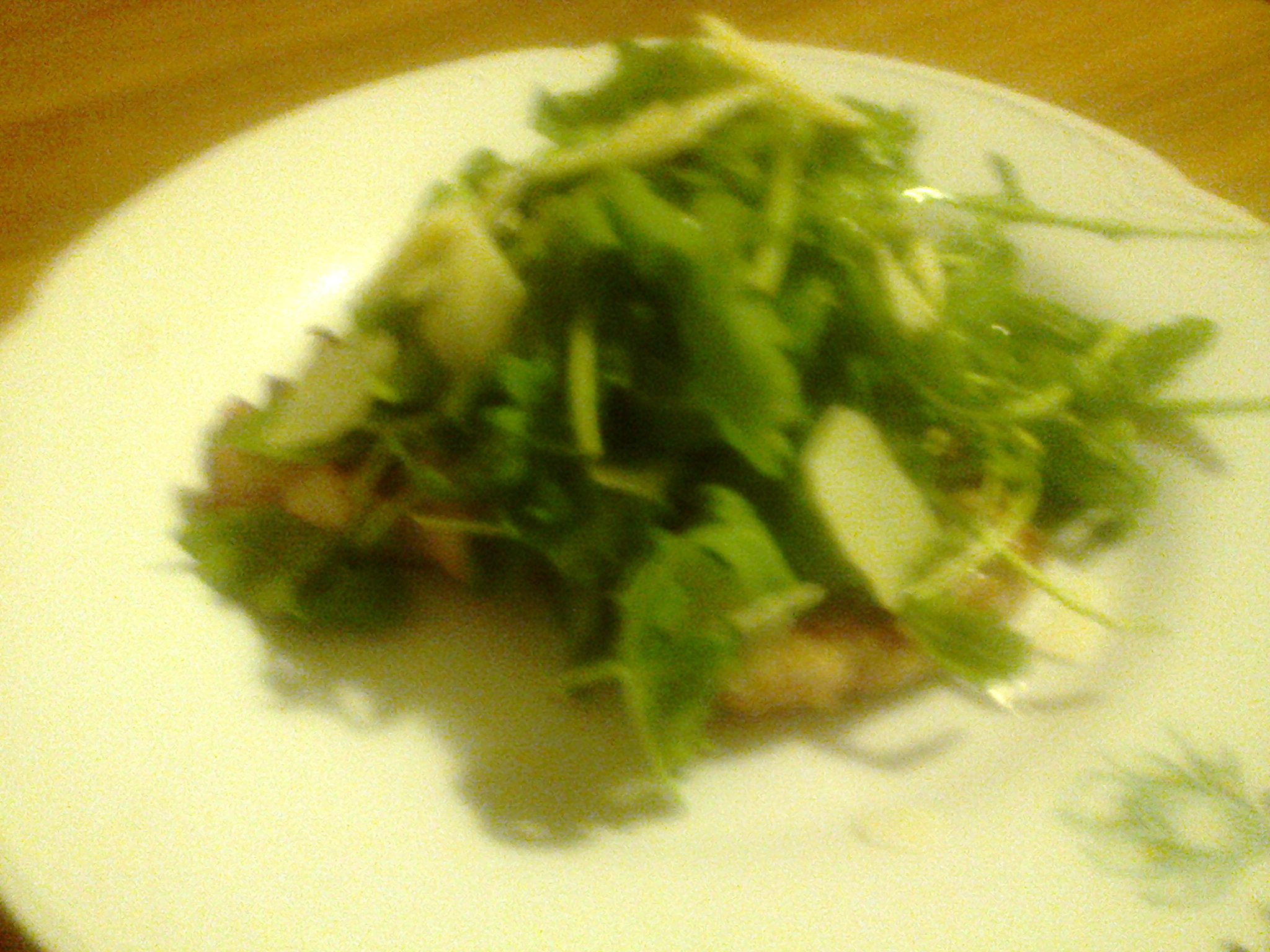 Braciola di maiale con rucola e grana