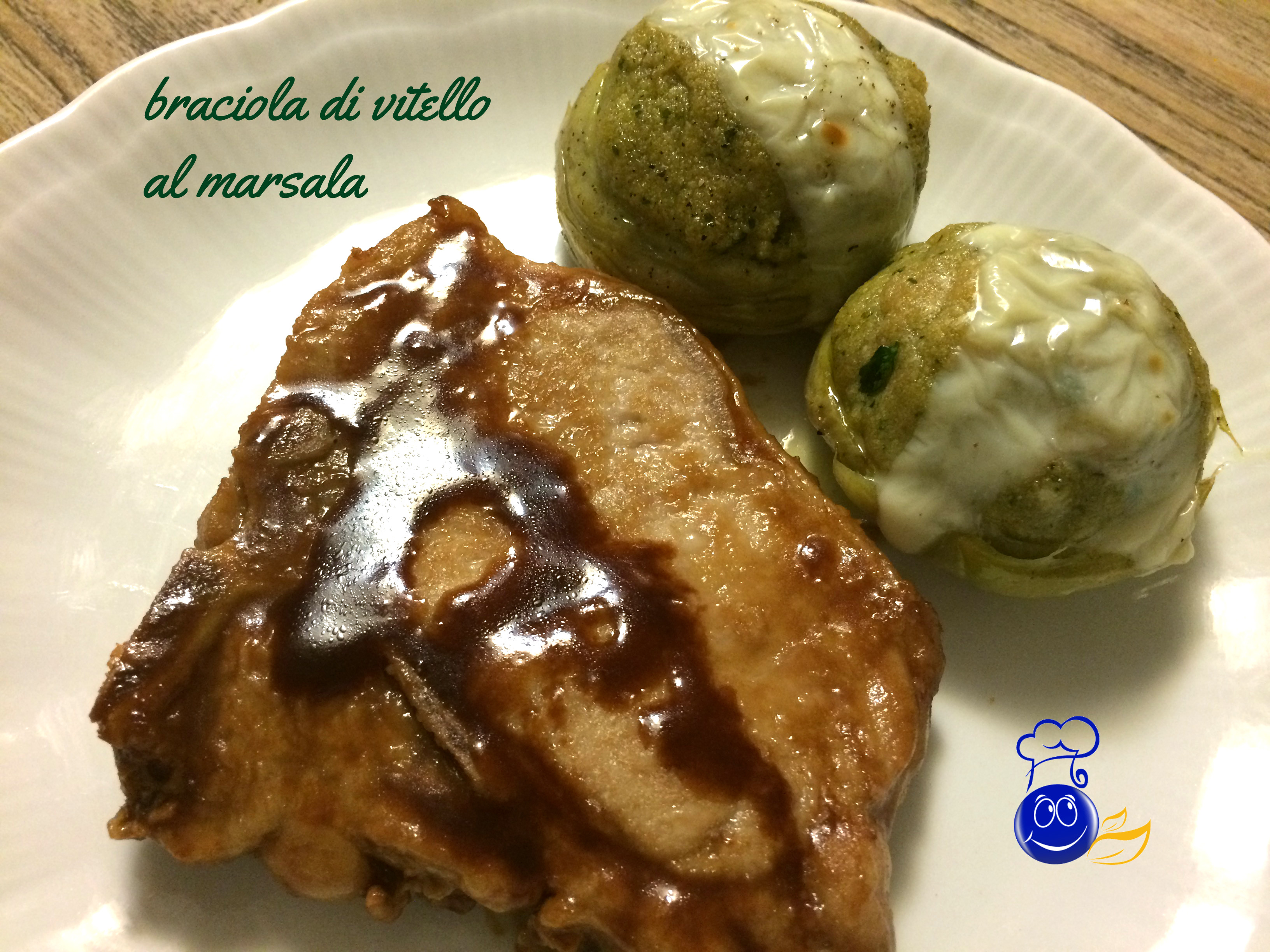 Braciola di vitello al marsala