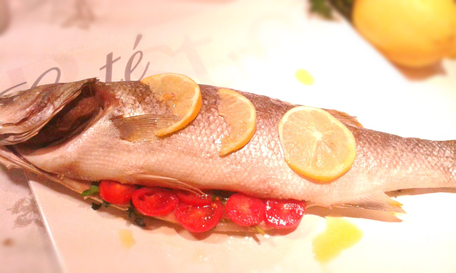 Branzino al forno
