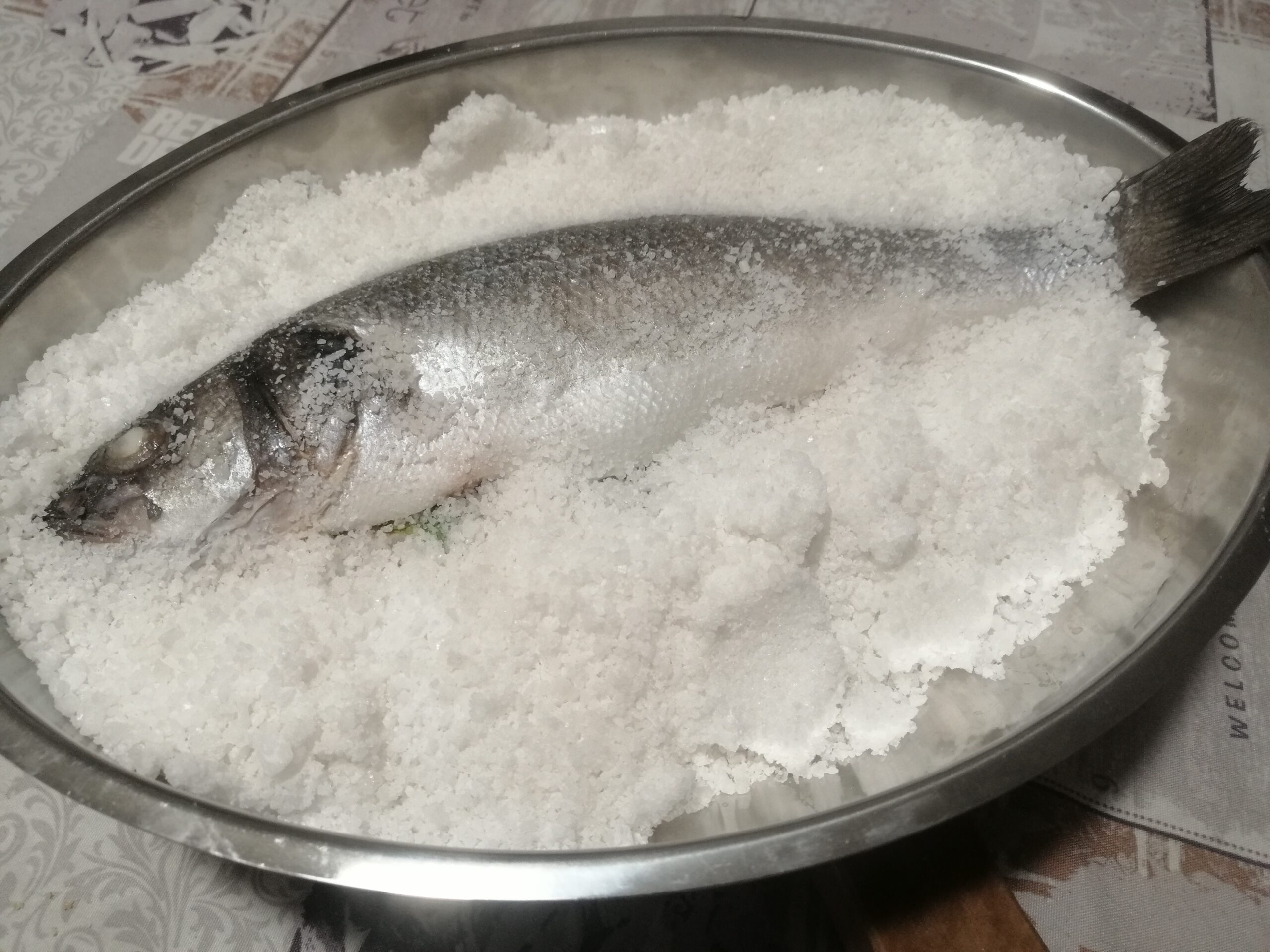 Branzino al sale