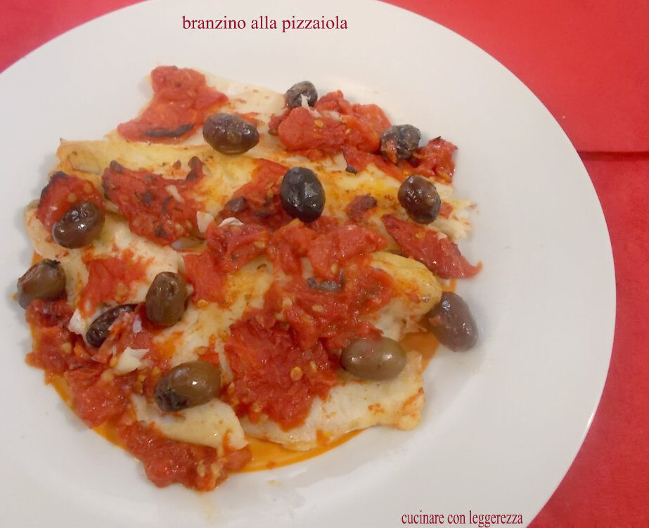 Branzino alla pizzaiola