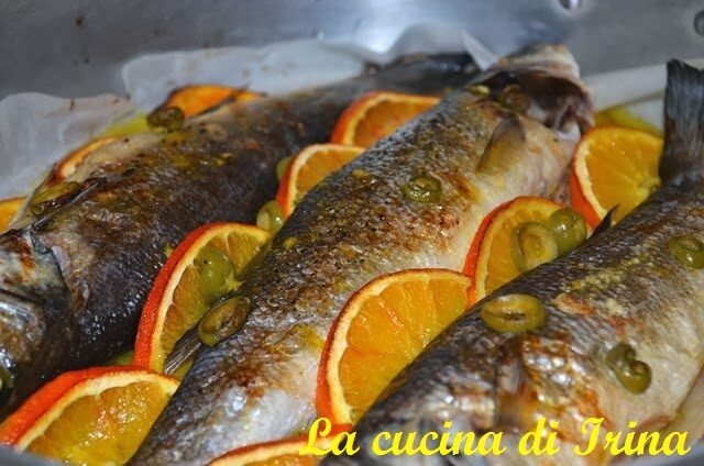 Branzino all’arancia