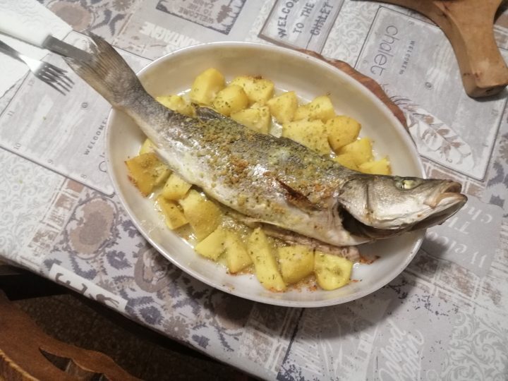 Branzino con patate