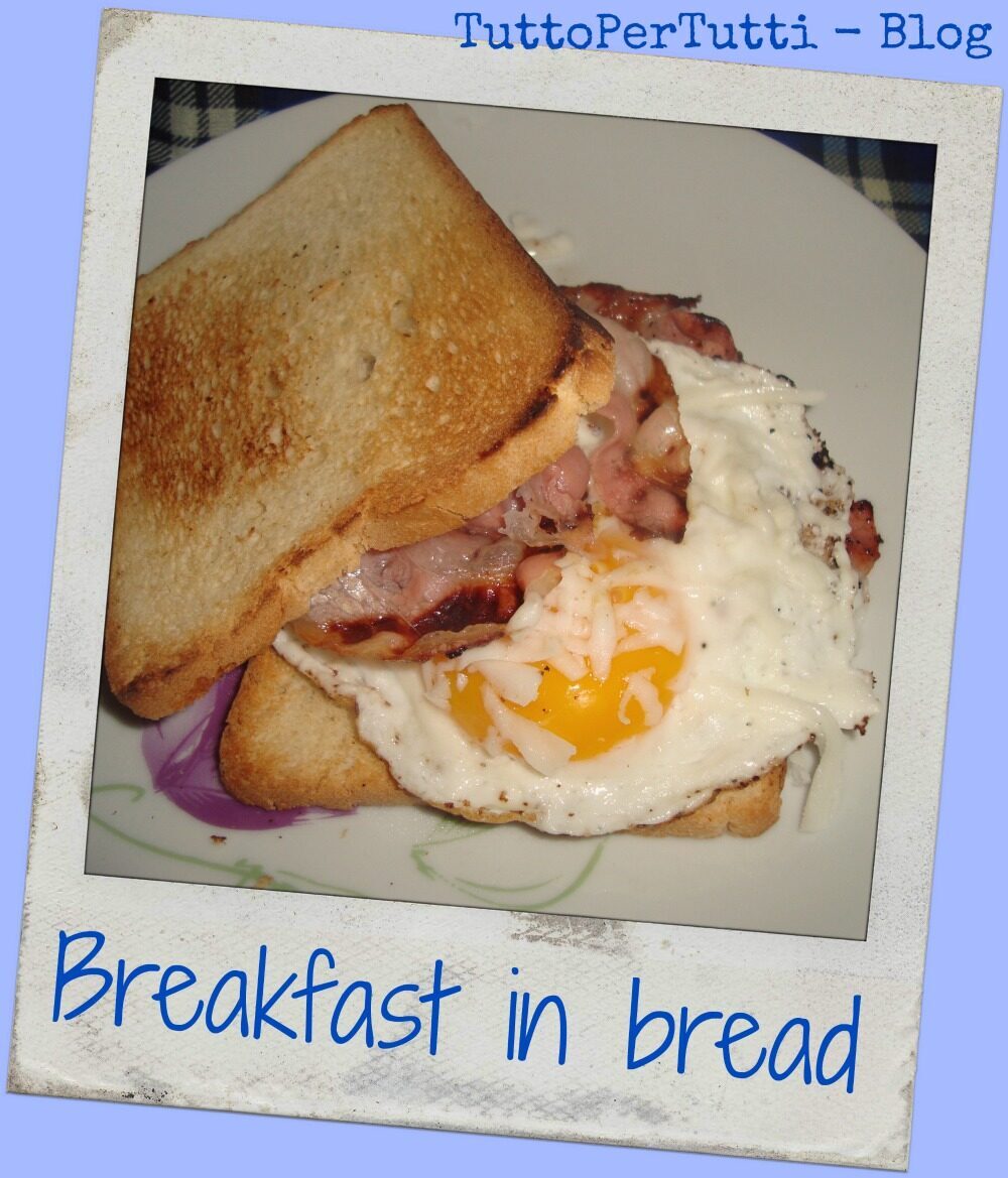 Breakfast in bread
