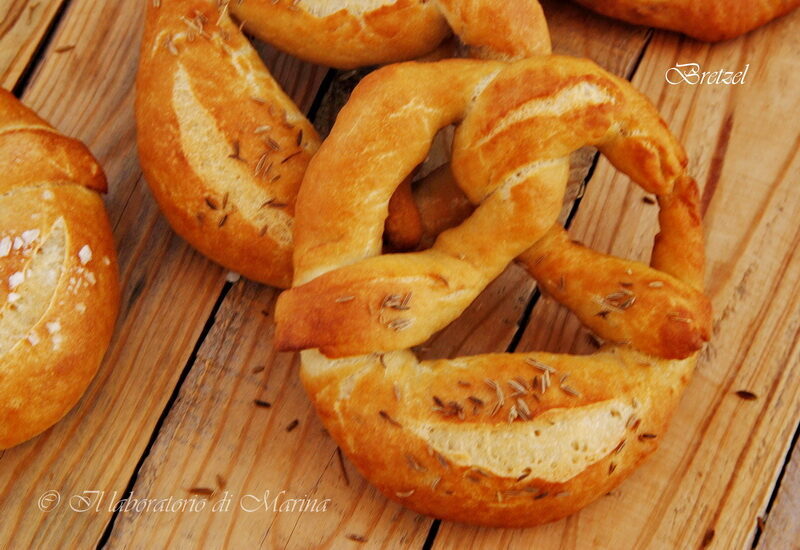 Bretzel al lievito madre