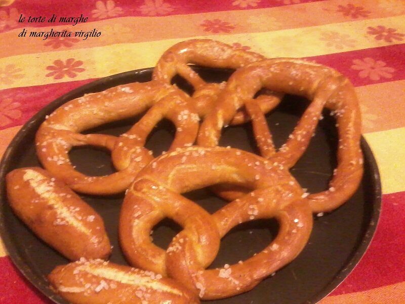 Bretzel fatti in casa
