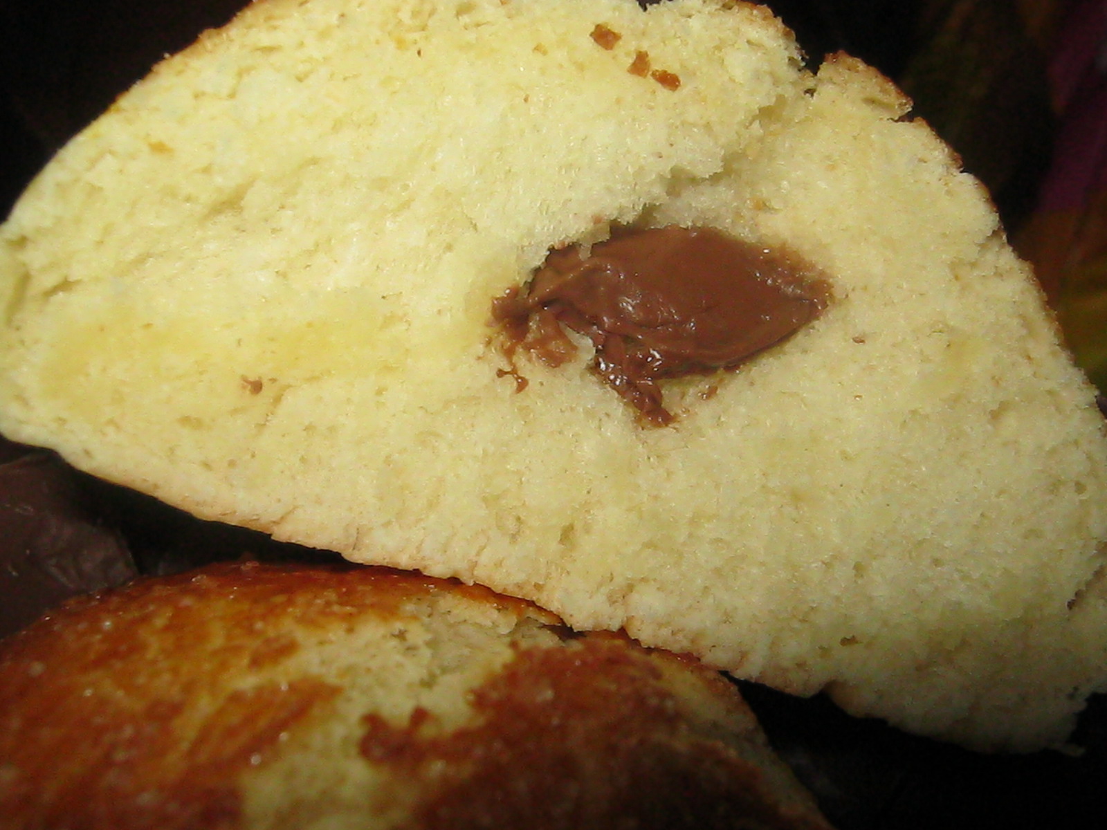 Brioche al cioccolato al latte
