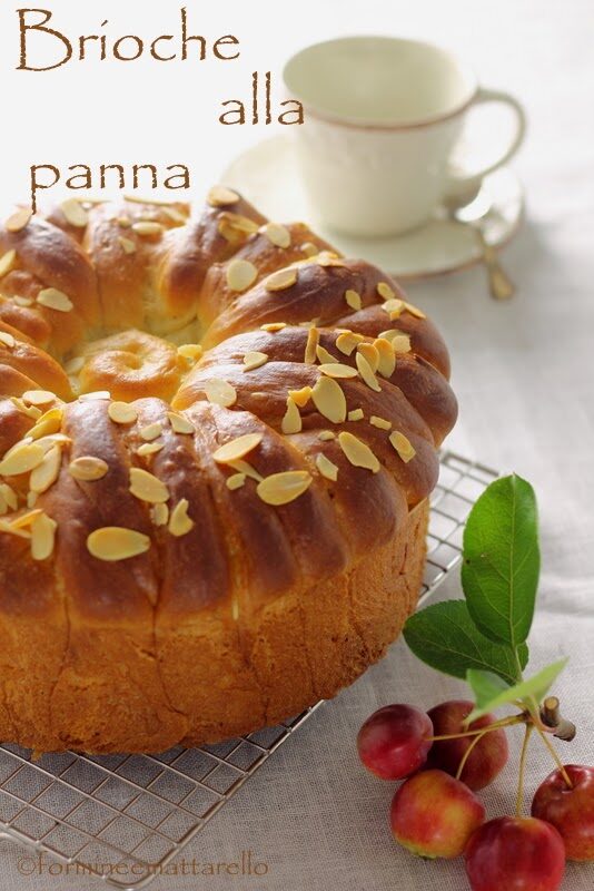 Brioche alla panna