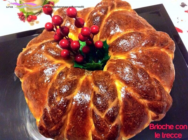Brioche con le trecce -con e senza bimby
