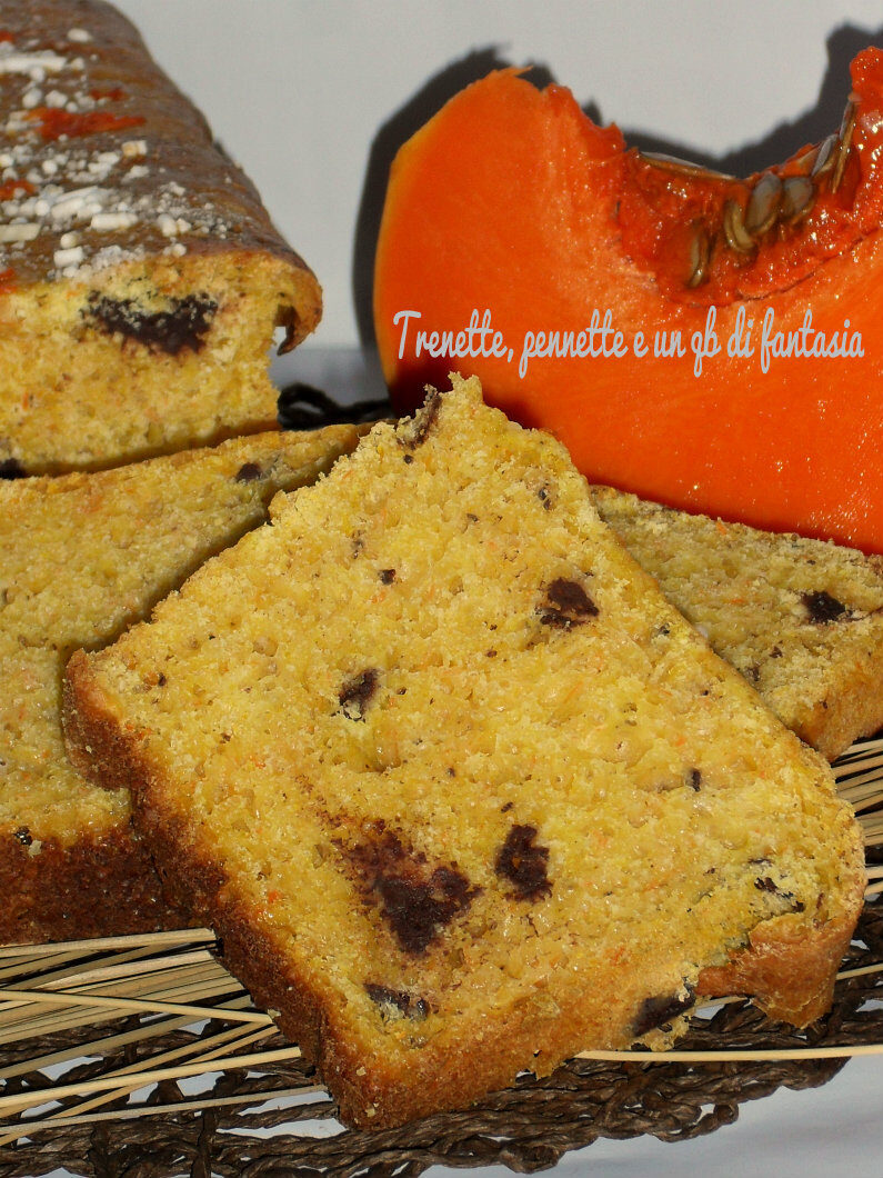 Brioche di zucca e cioccolato con lm