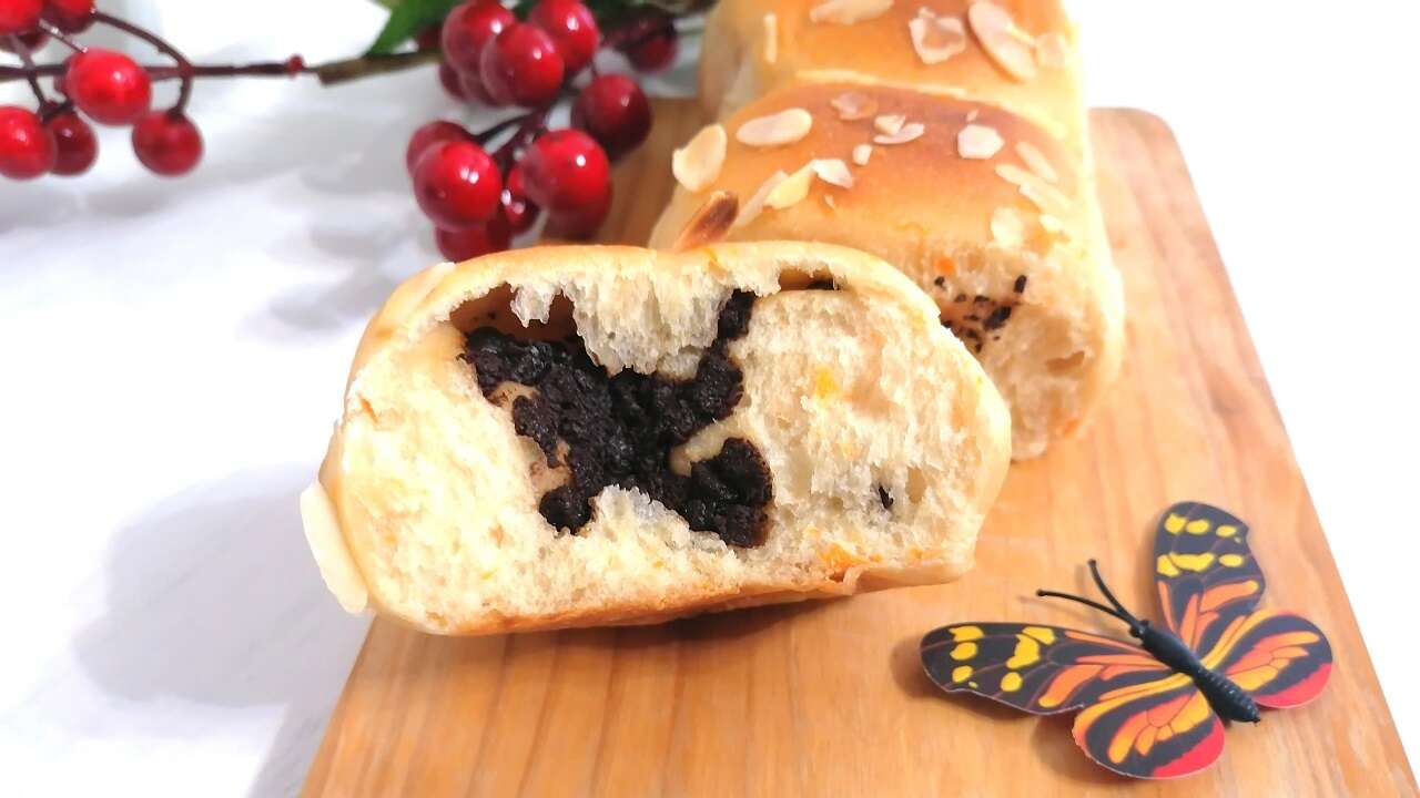 Brioche nuvola alla zucca bimby, con cioccolato