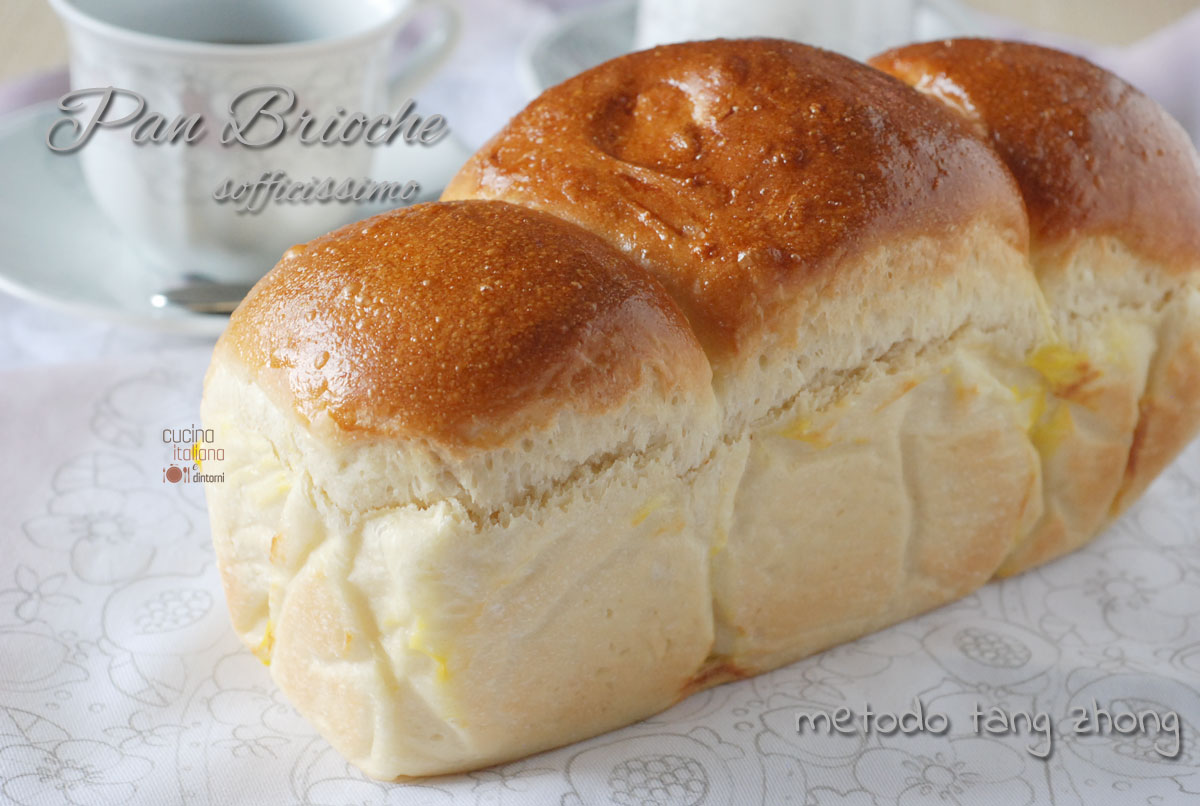 Brioche sofficissima con il metodo tang zhong o metodo giapponese