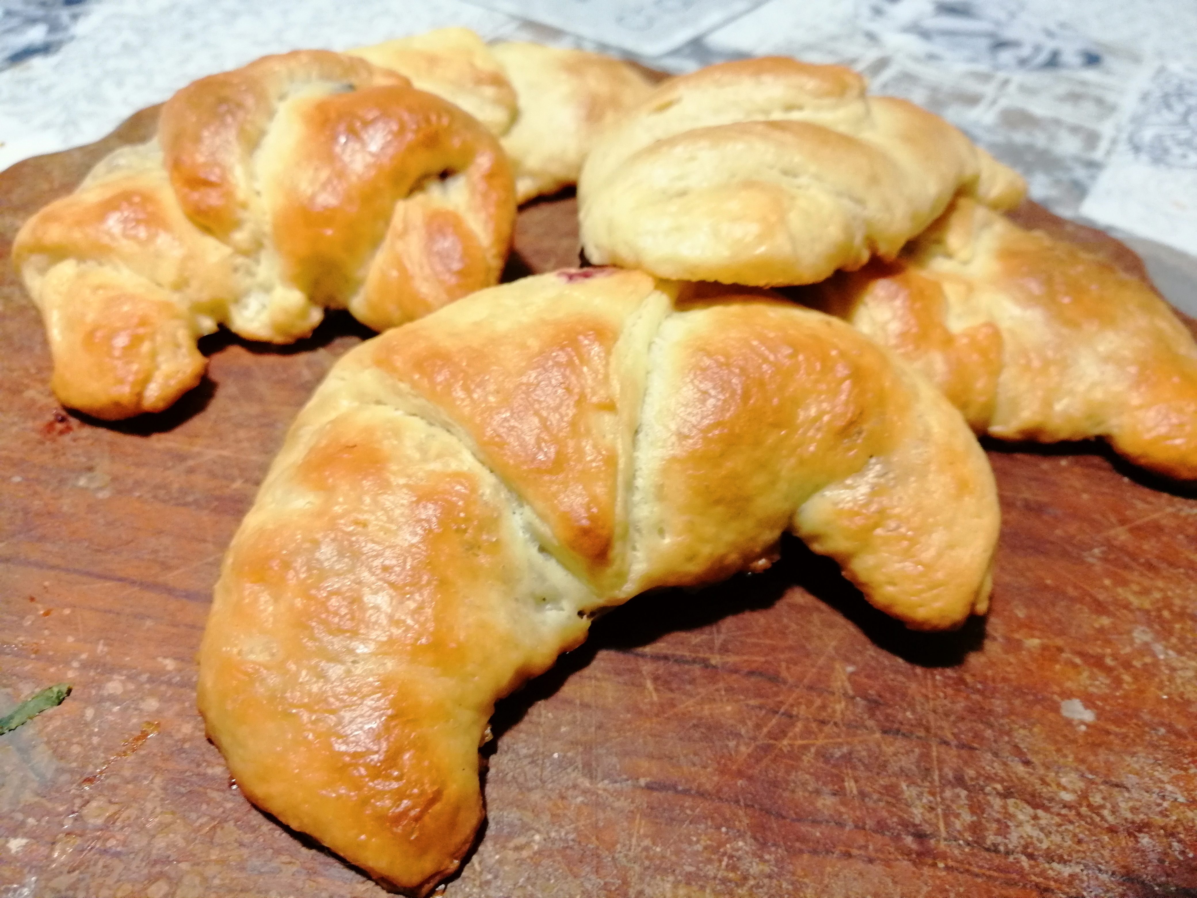 Brioches ai mirtilli