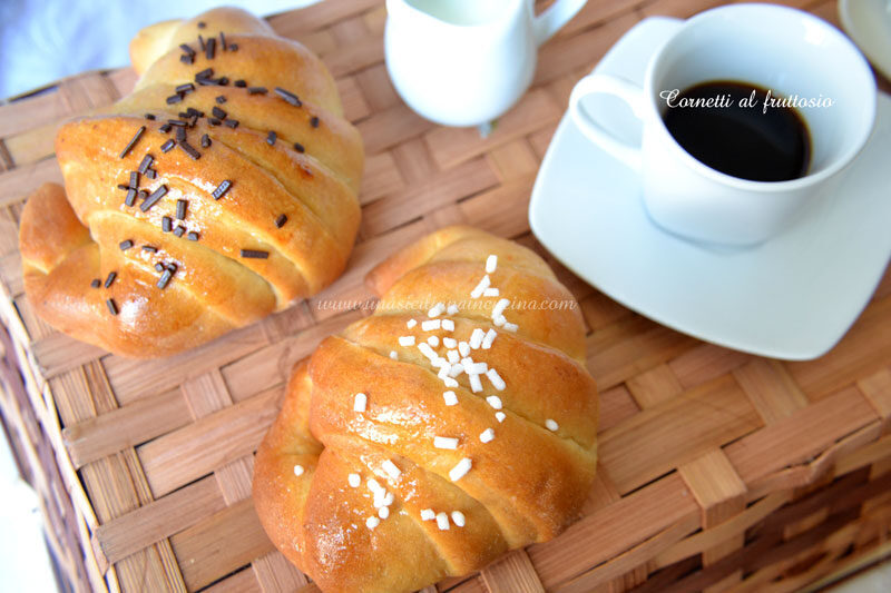 Brioches al fruttosio