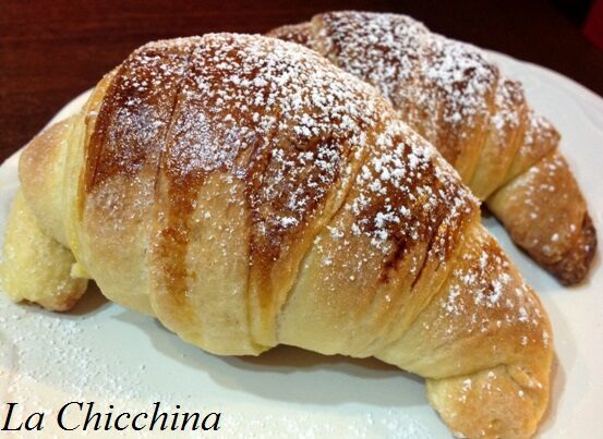 Brioches semplici con poco burro