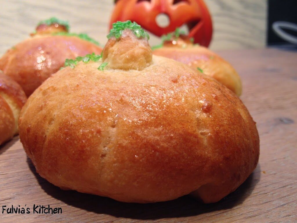 Brioches zucche di halloween