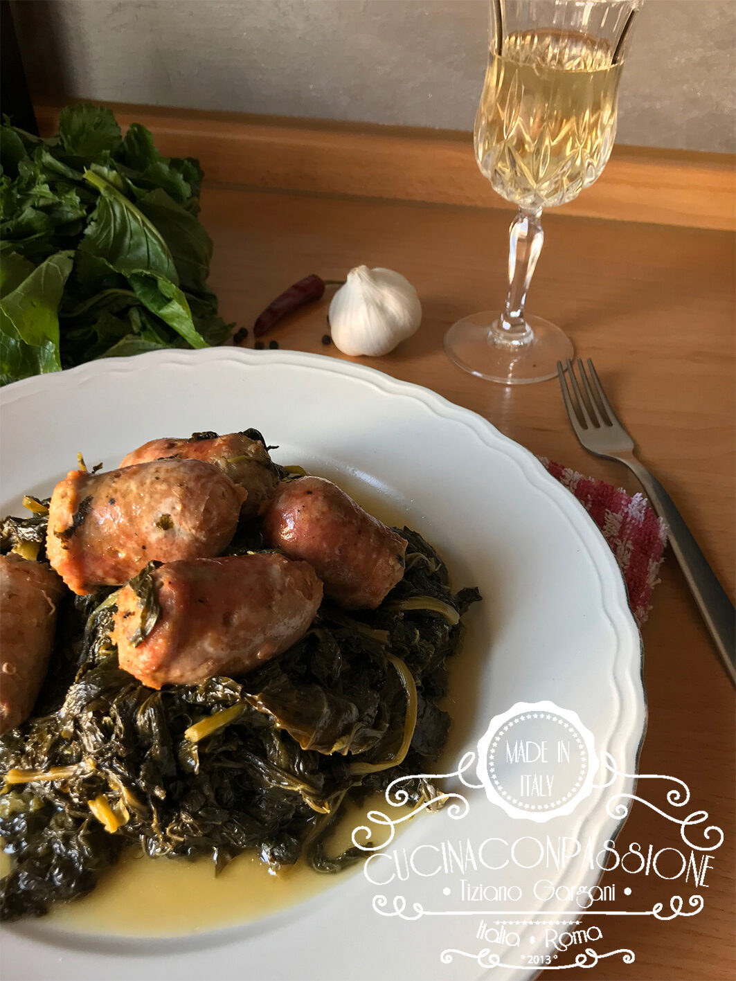 Broccoletti e salsicce