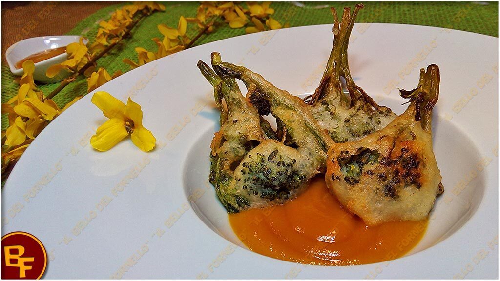 Broccoletti in pastella fritti
