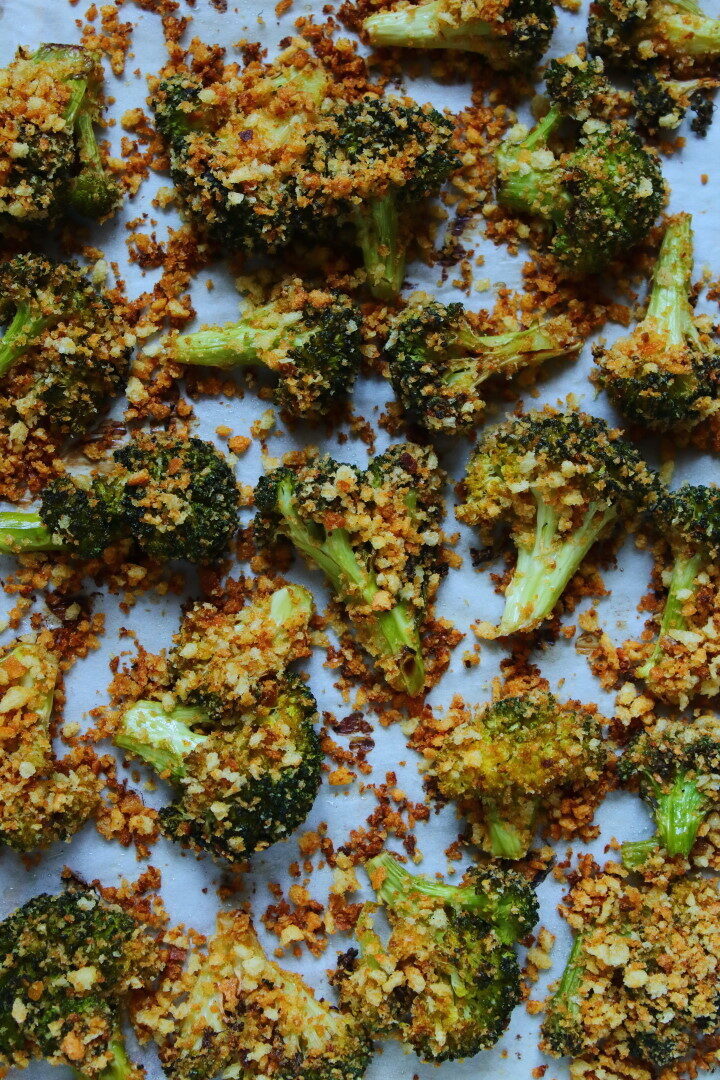 Broccoli croccanti al forno