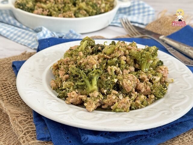 Broccoli e salsiccia