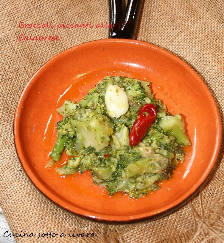 Broccoli piccanti alla calabrese