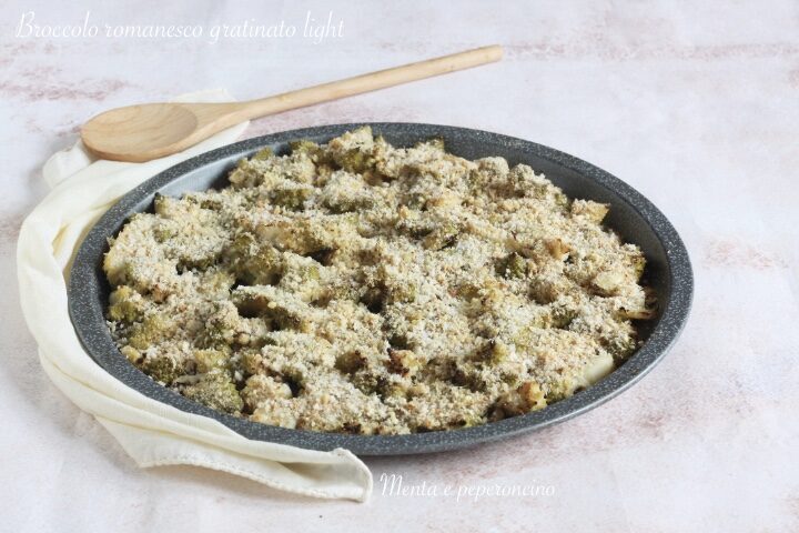 Broccolo romanesco gratinato light