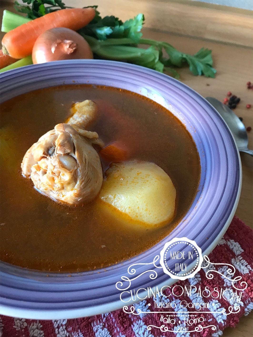 Brodo di pollo