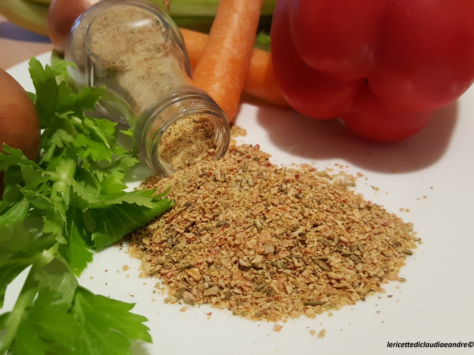 Brodo granulare vegetale fatto in casa