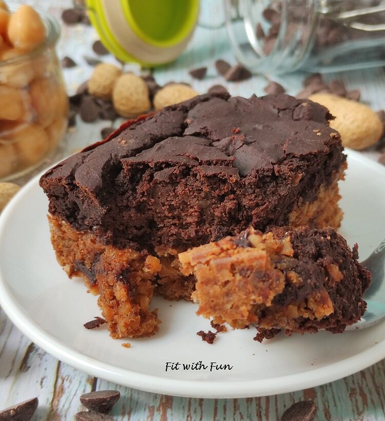 Brookies (brownies e cookies) vegan e proteici