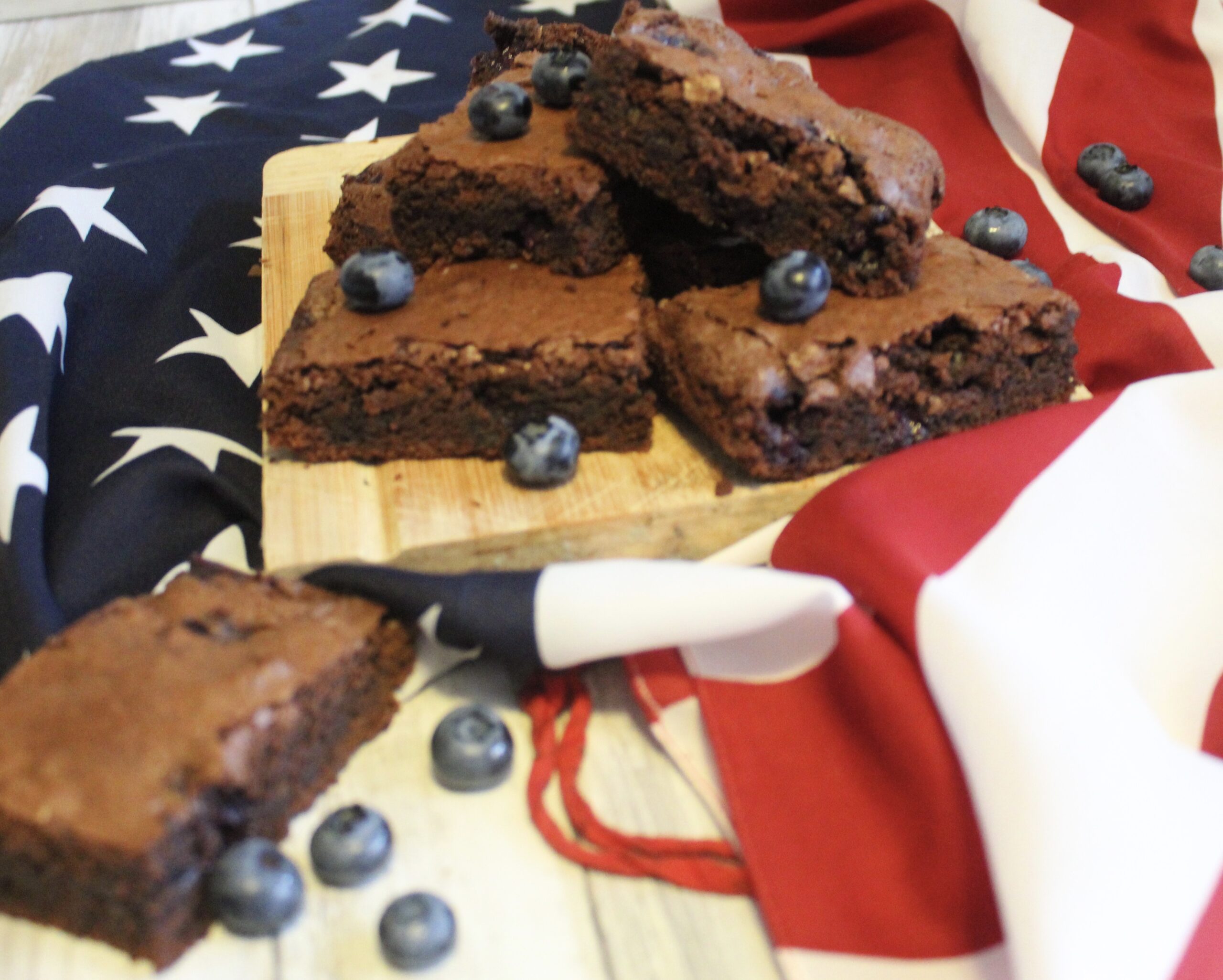 Brownies ai mirtilli (stati uniti)
