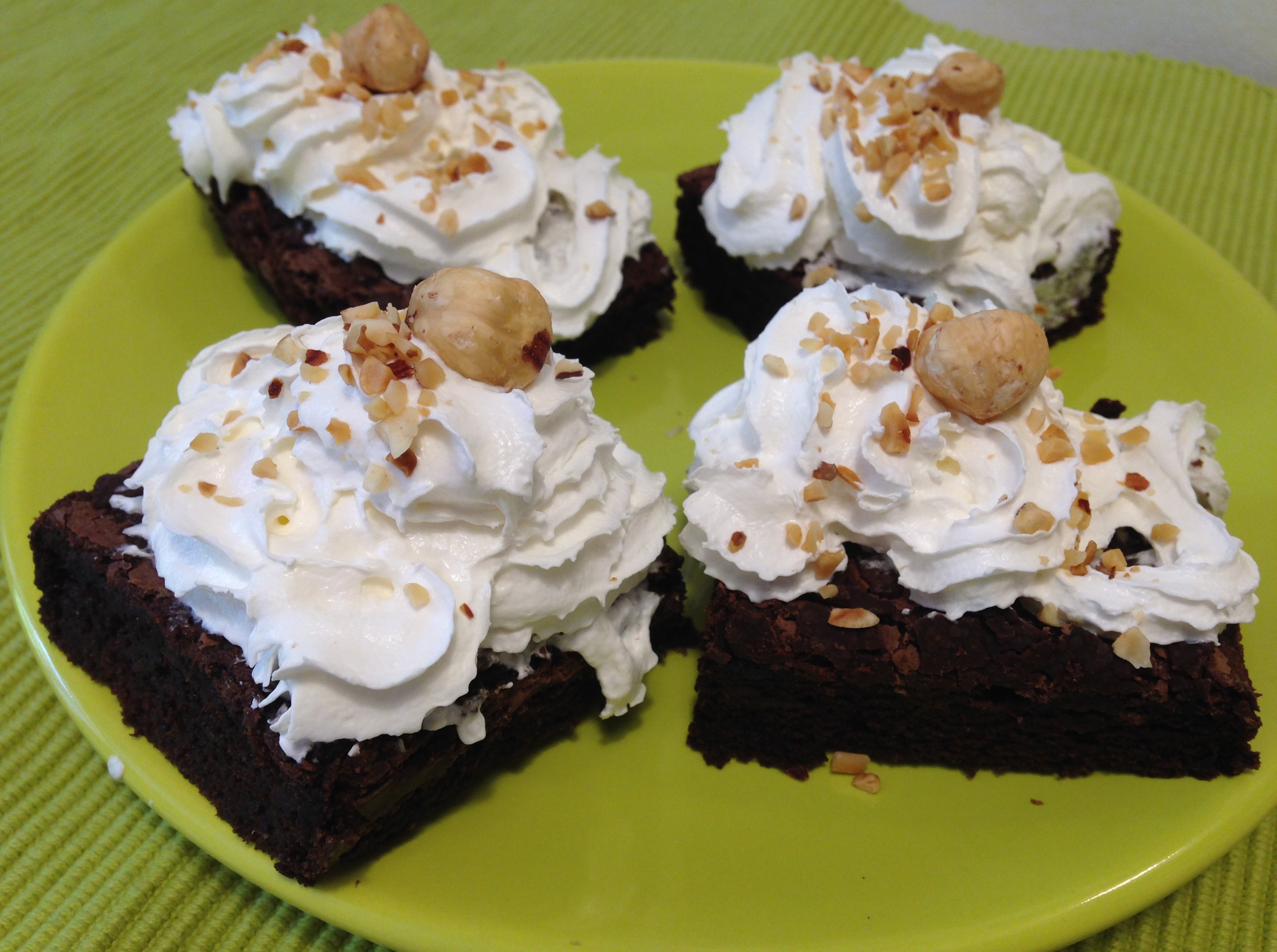 Brownies al cioccolato e noci