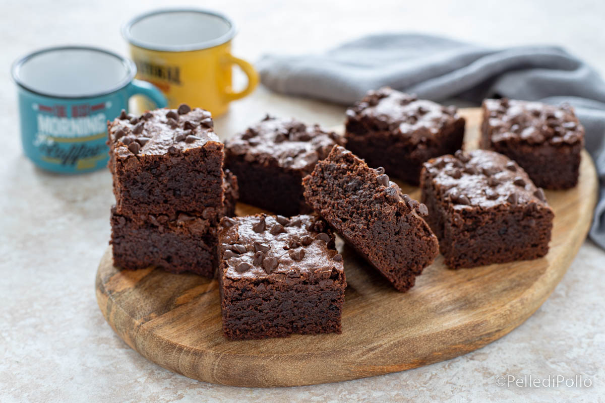 Brownies al cioccolato – ricetta semplice golosissima
