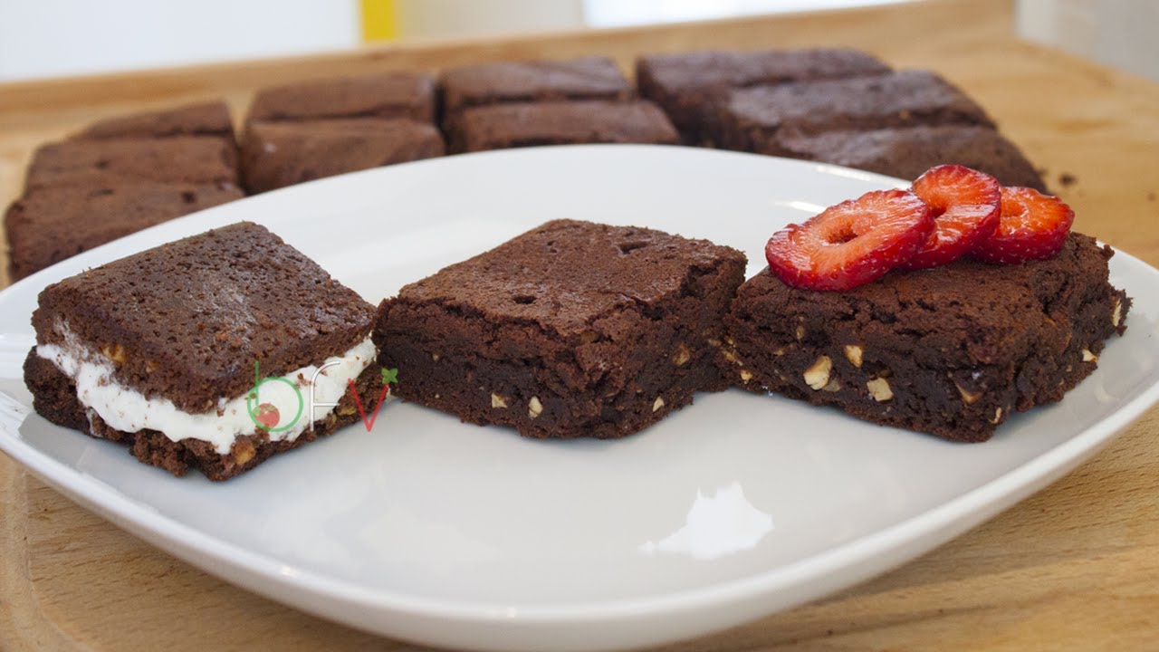 Brownies alle nocciole e profumo d’arancia [videoricetta]