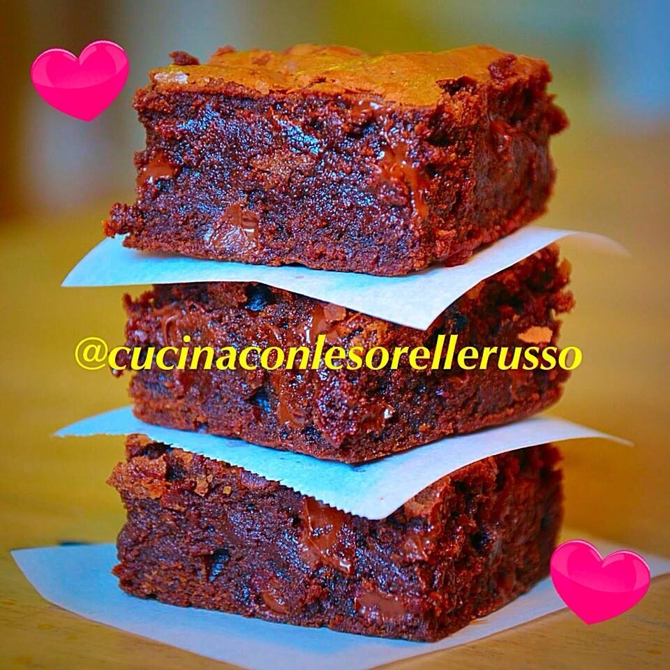 Brownies americane, i quadrati dell’amore al cacao