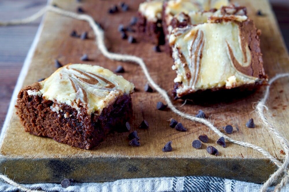 Brownies cheesecake