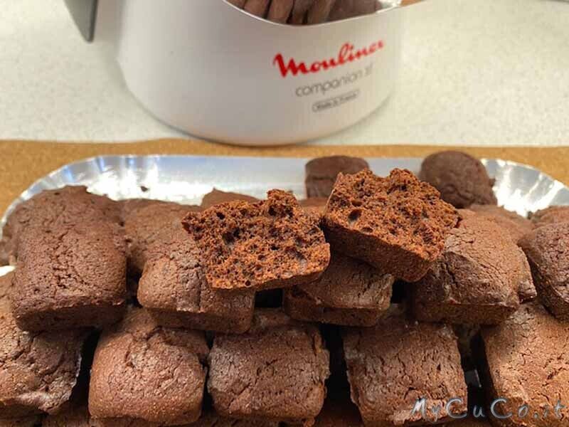 Brownies con il companion moulinex – procedura anche per click chef