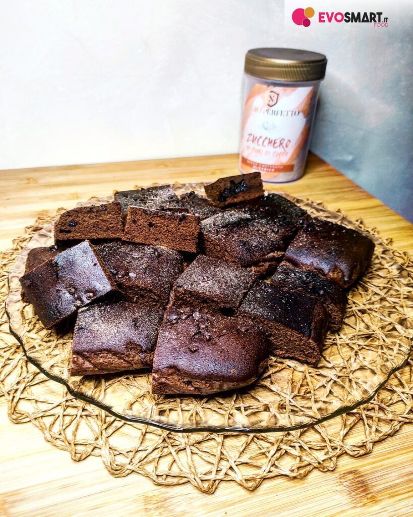 Brownies fit al cioccolato : senza glutine e lattosio