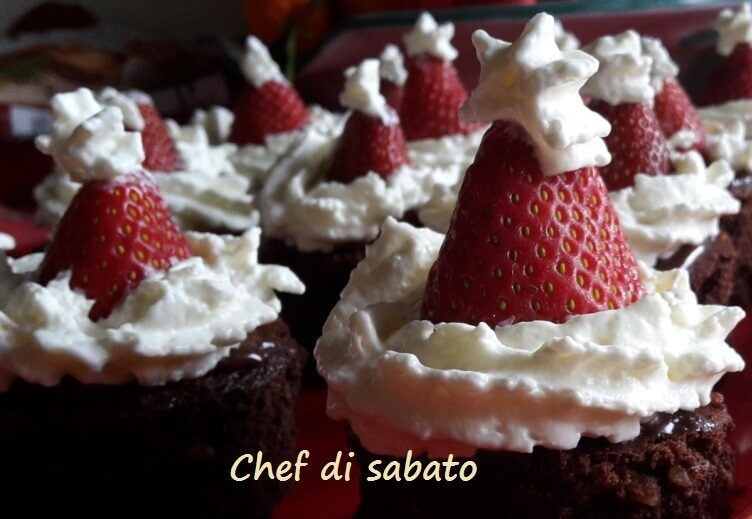 Brownies natalizi