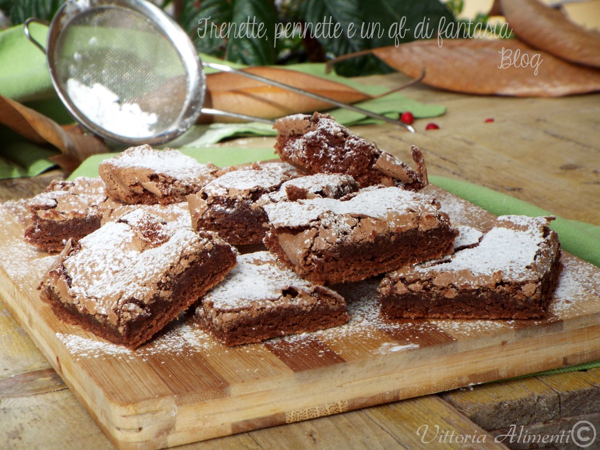 Brownies semplici e golosi
