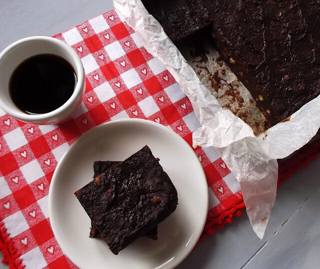 Brownies zucca e cioccolato (vegan, senza glutine)