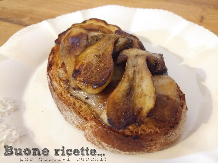 Bruschetta ai funghi porcini