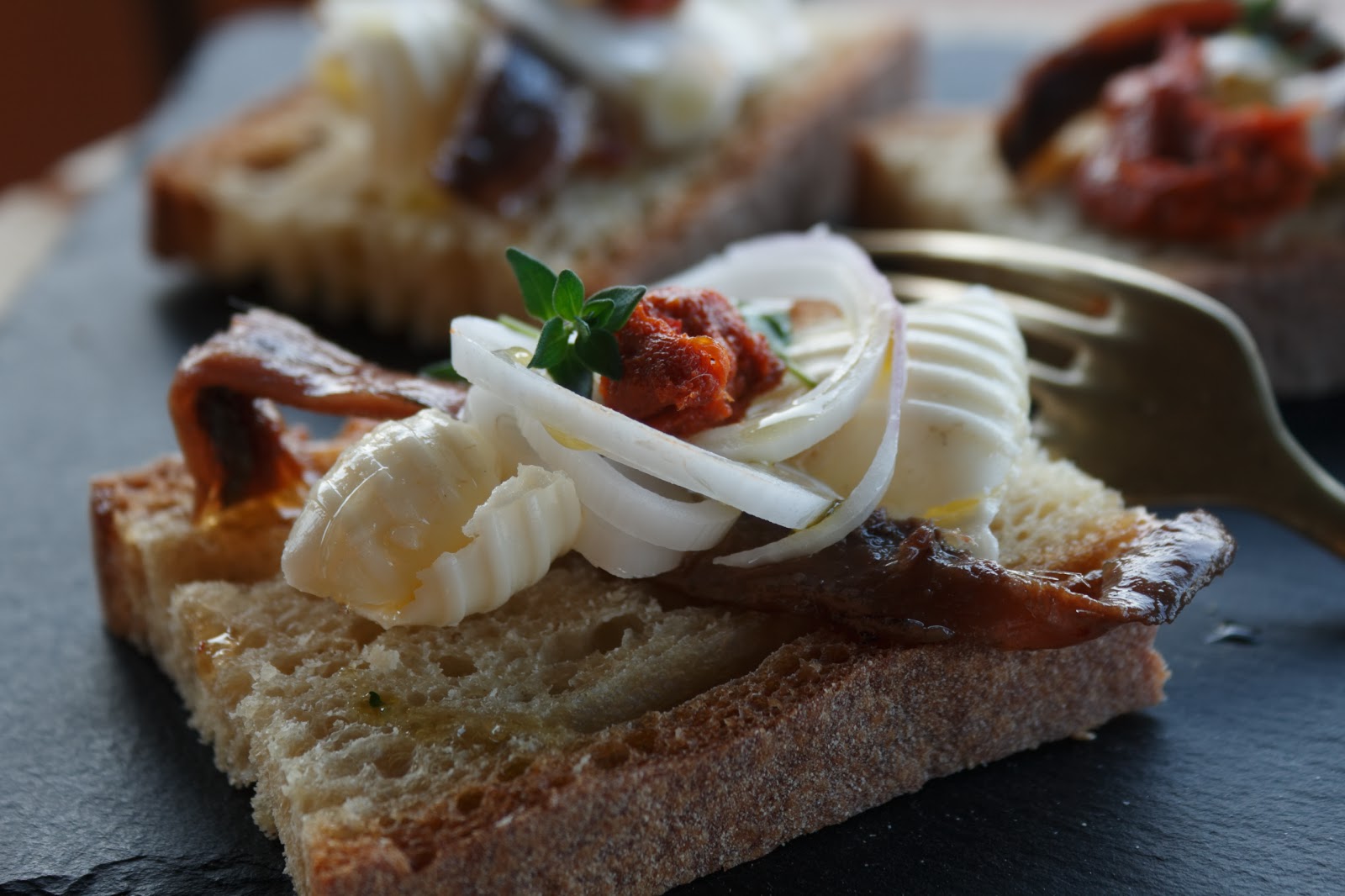 Bruschetta  “calabrese “