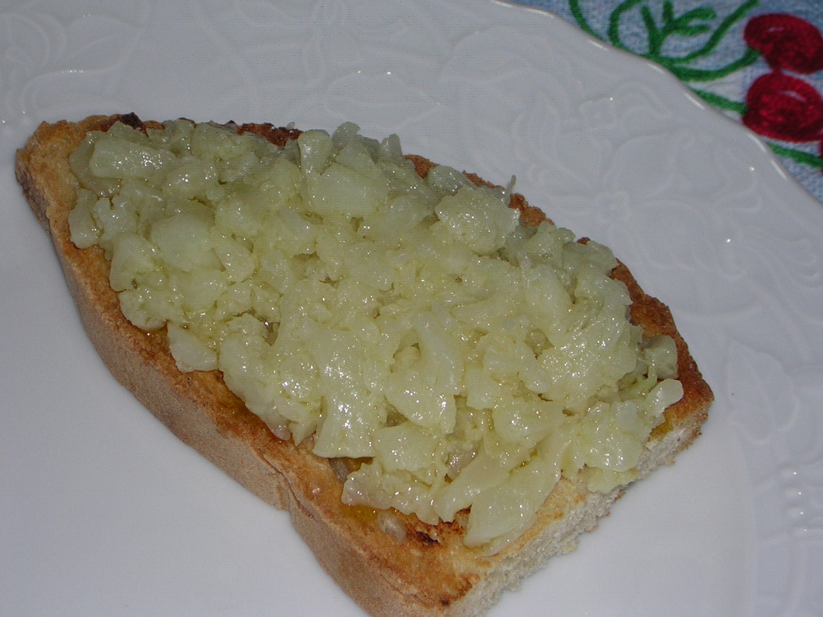 Bruschetta con cavolfiore