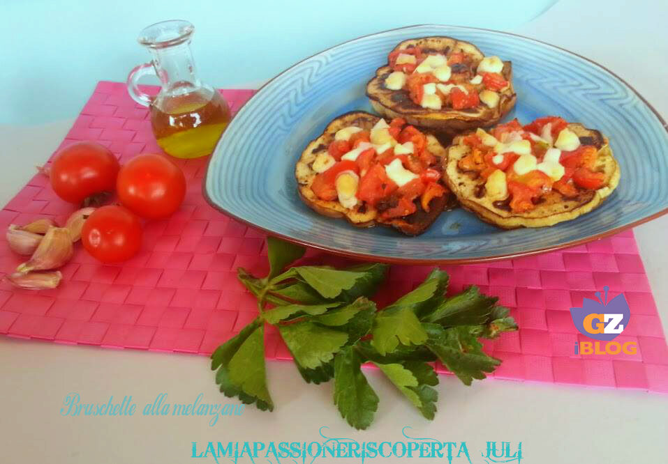 Bruschetta di melanzana
