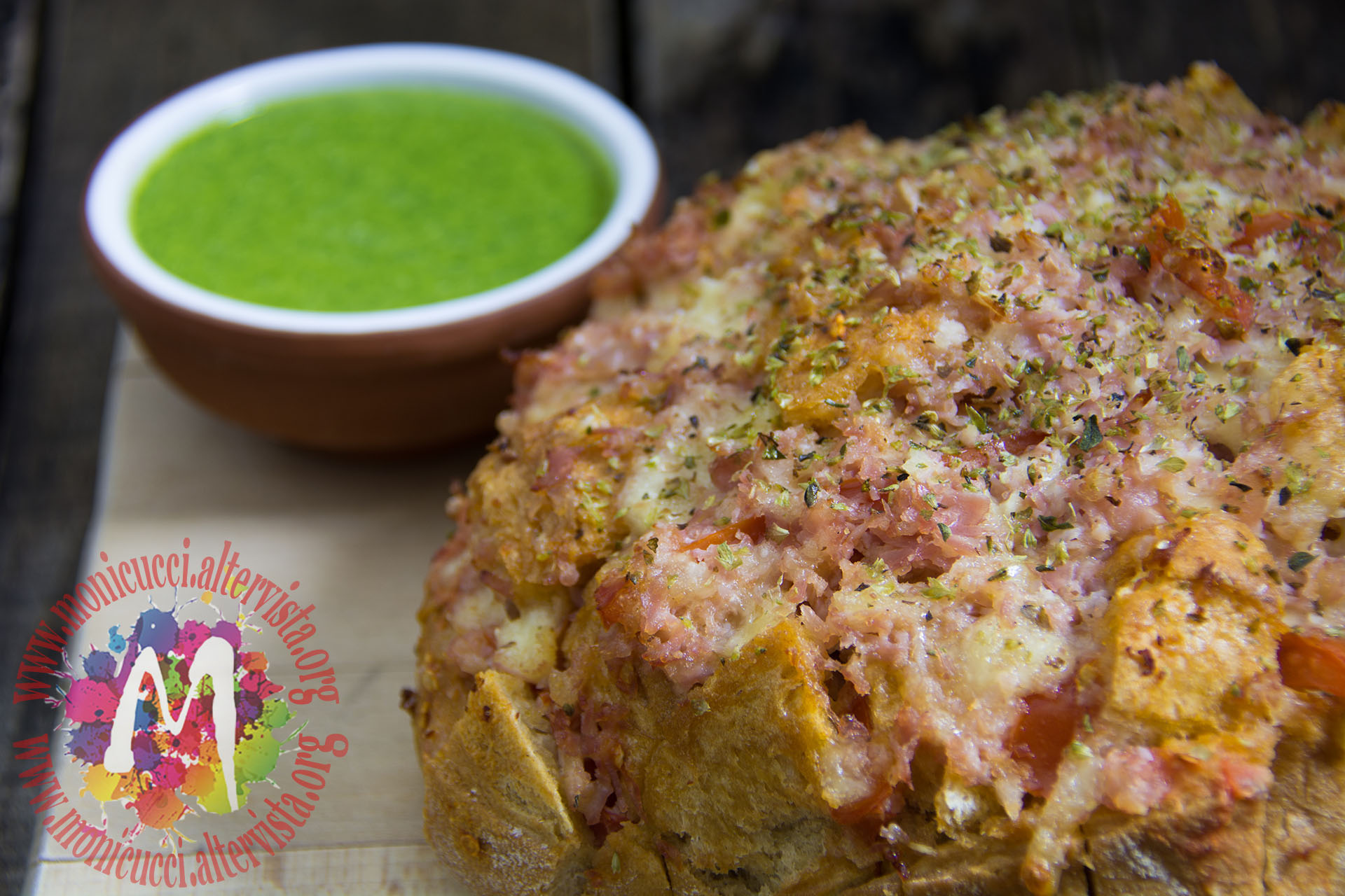 Bruschette “in forma” con pesto di foglie di ravanello