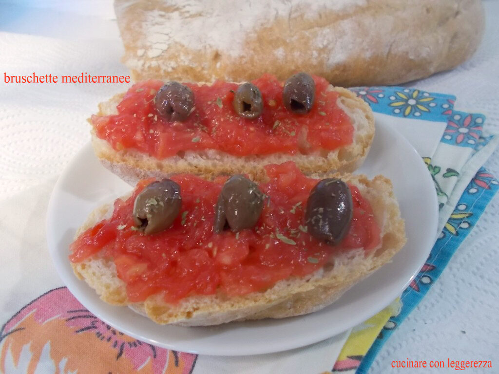 Bruschette mediterranee