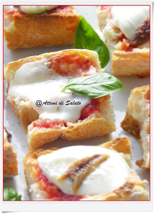 Bruschette pizza